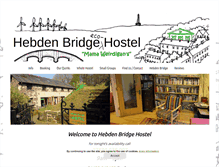 Tablet Screenshot of hebdenbridgehostel.co.uk